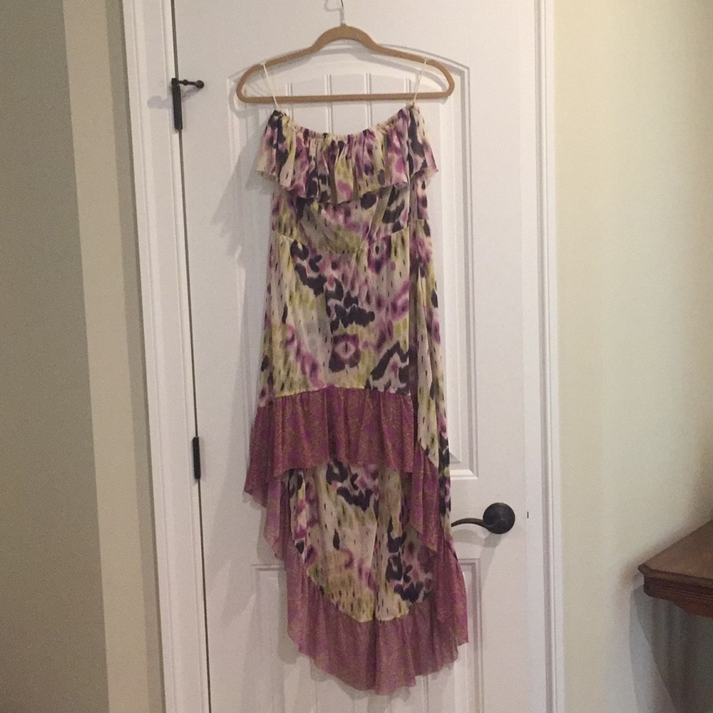 Anthropologie high/ low dress